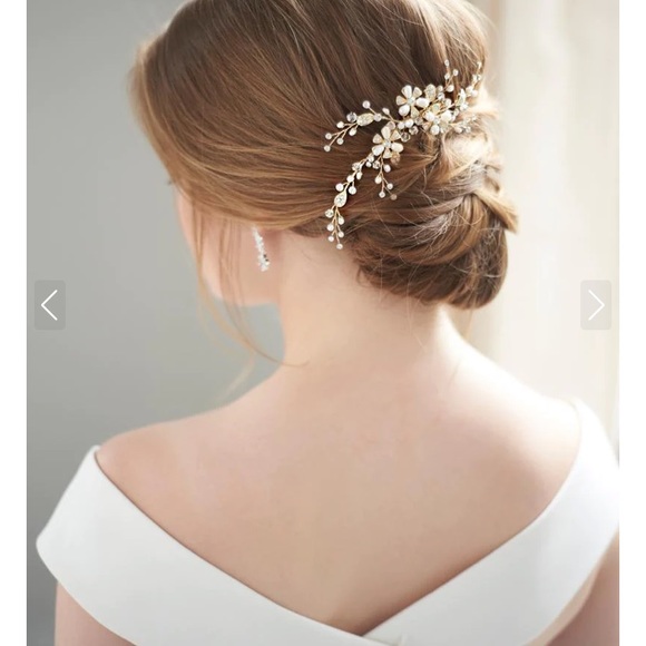 Dareth Colburn bridal hair comb - Angela - Picture 6 of 8